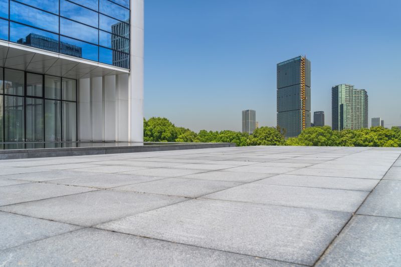 Concrete paver arrangement